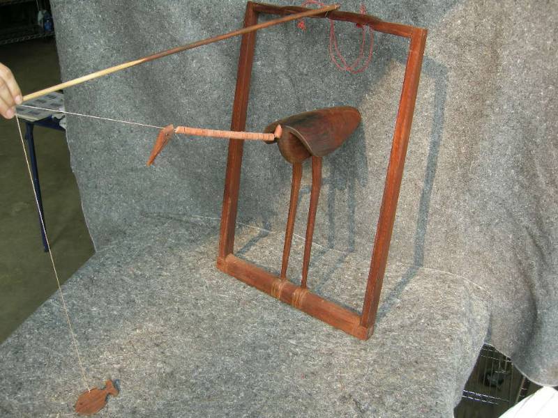 lot 52 image: Wooden Whimsical Toy