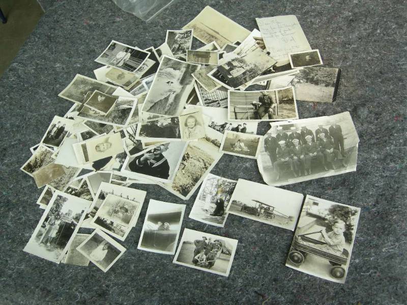 lot 57 image: Old Black & White Photos