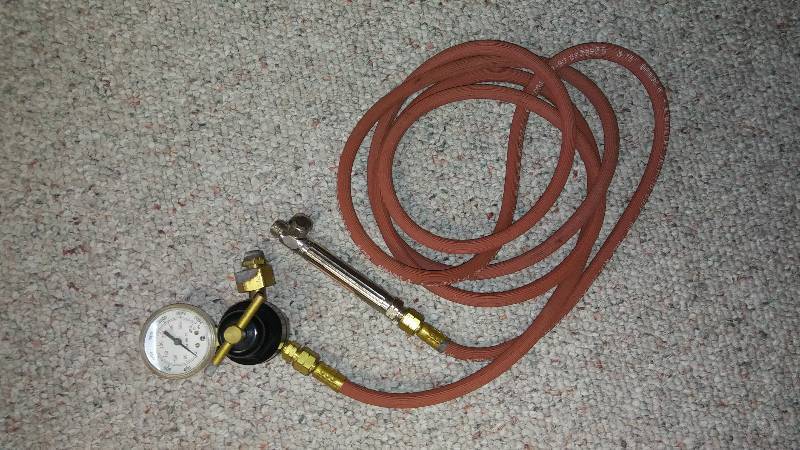 lot 19 image: New Stock Miller Smith Gauge ABE Acetylene H1983c-520