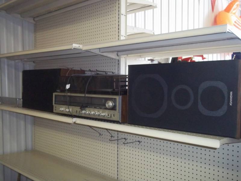 lot 88 image: Magnavox Stereo  Record Player With Speakers