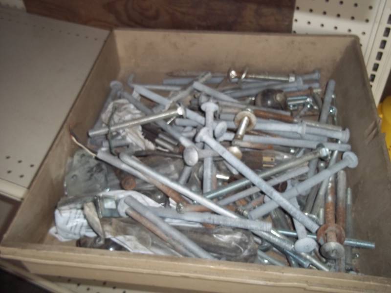 lot 96 image: Bin of Bolts
