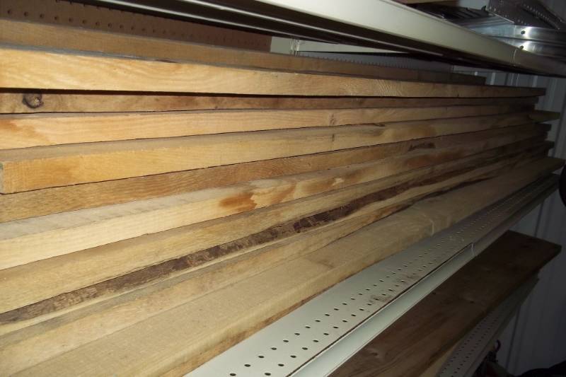 lot 138 image: Lot of Oak Boards