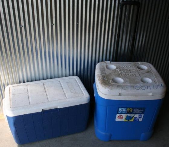 lot 33 image: Two Coolers