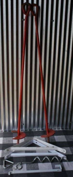 lot 51 image: Brackets, Stakes, and More