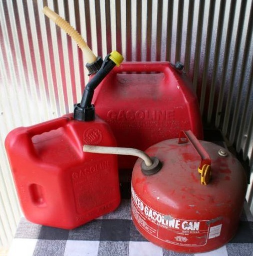 lot 54 image: Gas Cans