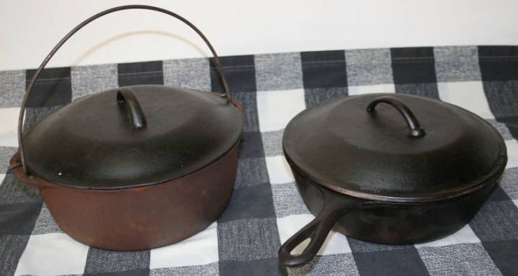 lot 110 image: Cast Iron Pans