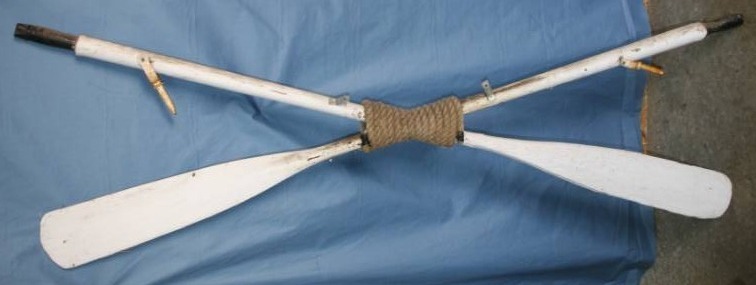 lot 120 image: Decorative Oars