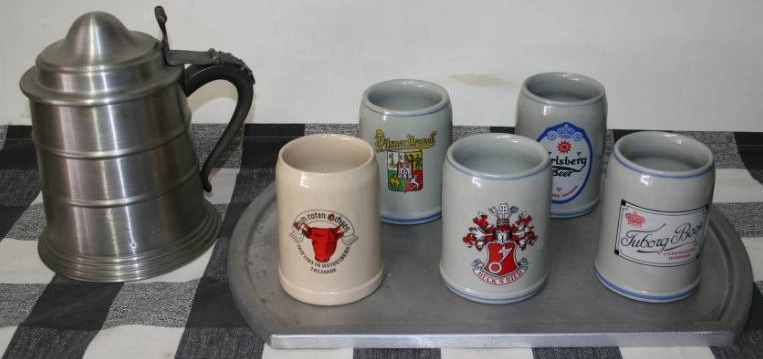 lot 189 image: Beer Mugs