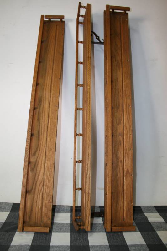 lot 221 image: Wooden Wall Shelves