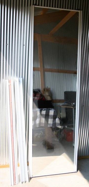 lot 233 image: Mirror Closet Door with Track