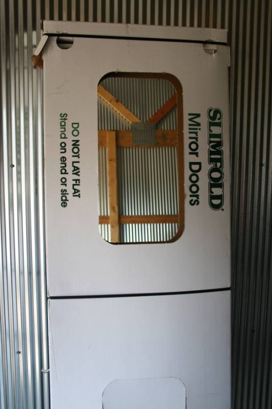 lot 237 image: Mirror Closet Door with Track