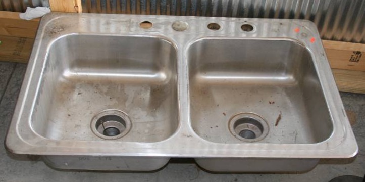 lot 249 image: Stainless Steel Sink