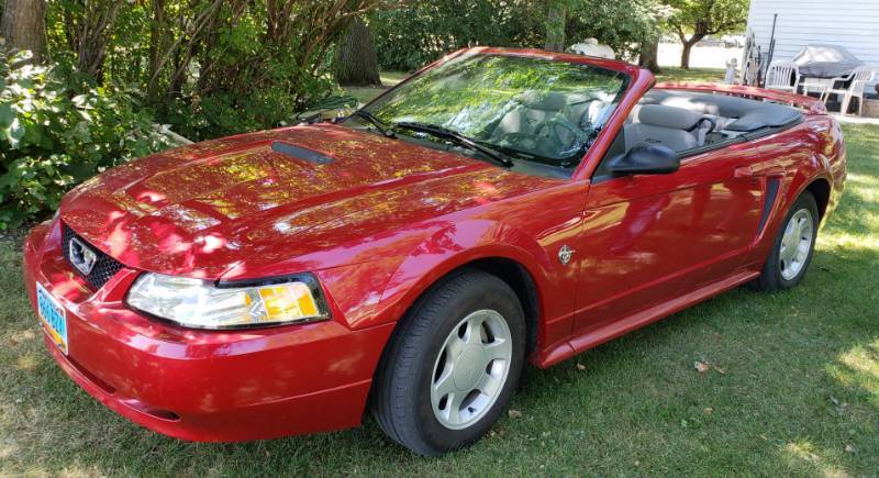 1999 Ford Mustang Convertible with 13,306 Miles | K-BID