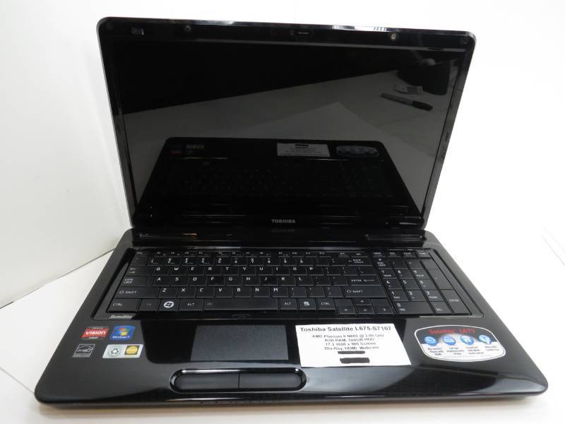 lot 7 image: Toshiba Saltellite L675-S7107