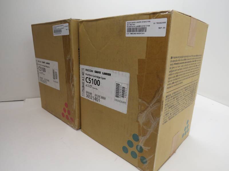 lot 11 image: Lot of 2 Ricoh  toners 2 C5100