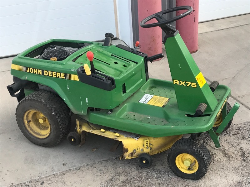 John deere best sale rx75 lawn mower