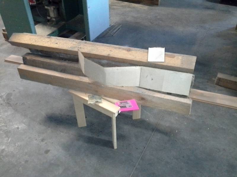 Misc. Table and Scrap Lumber