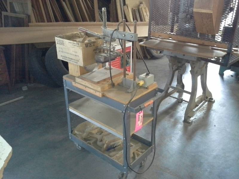 Electric Heater on Rolling Stand