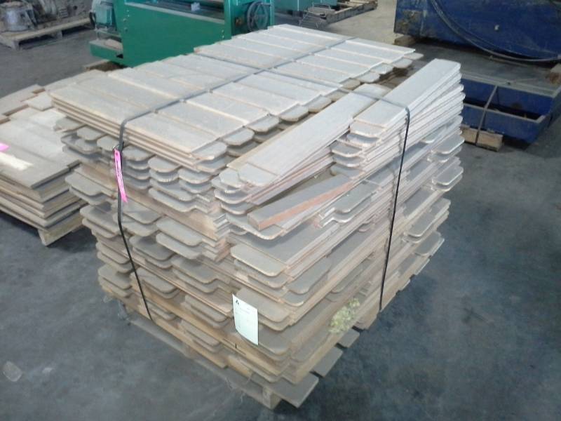 Pallet of Wood - Service Door Parts Pine Fir Hem