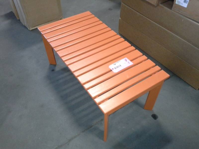 Outdoor Table - 42 x 20 x 20 (Orange)