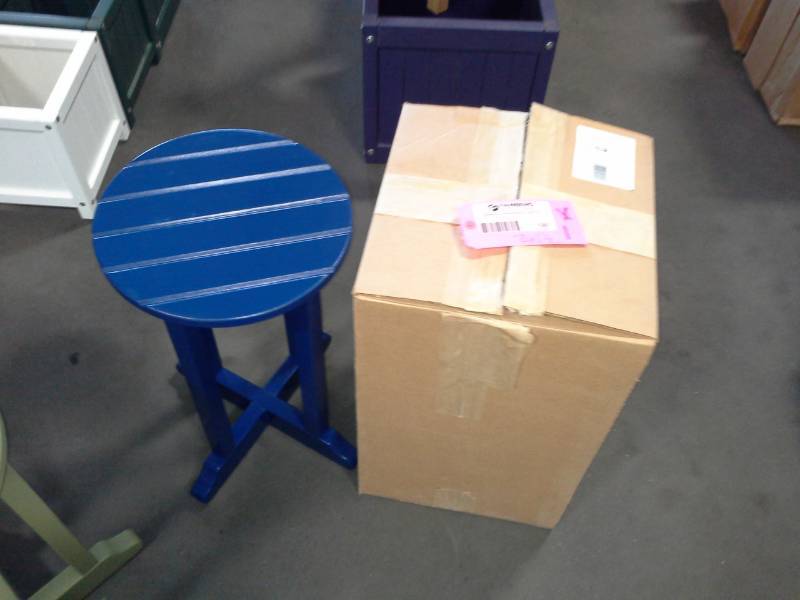 Cocktail Stools (Blue)