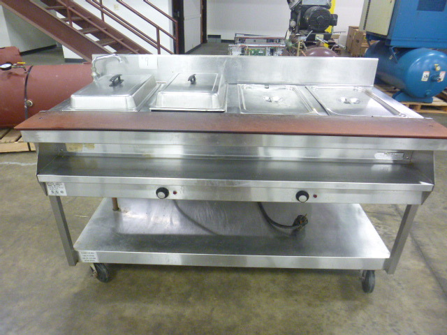 lot 9 image: Randall 4 Well Steamtable