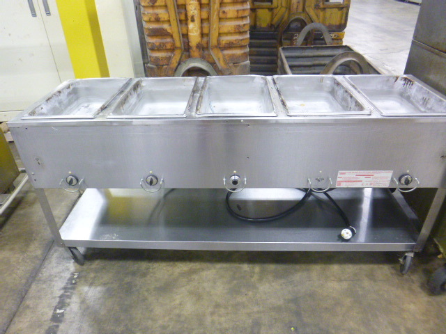 lot 14 image: Duke 5 Well Steam Table
