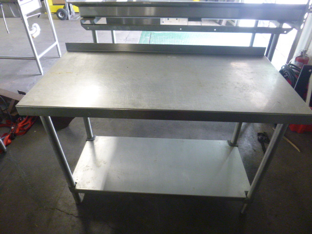 lot 37 image: Stainless Work Table