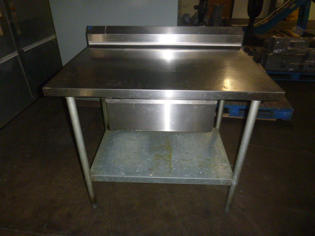 lot 38 image: Stainless Work Table