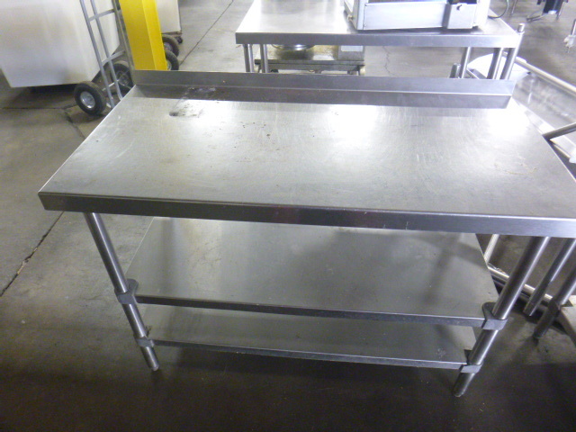 lot 39 image: Stainless Work Table