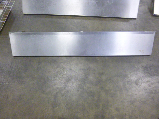 lot 45 image: Stainless Wall Shelf with Brackets