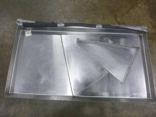 lot 47 image: Stainless D.W. Hanging Rack with Brackets