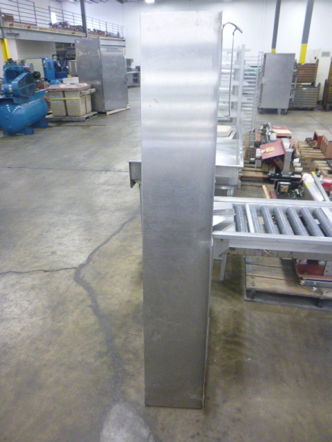 lot 52 image: Stainless Wall Shelf with Brackets