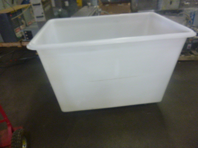 lot 84 image: Large Tote on Casters
