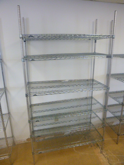 lot 94 image: Wire Shelving