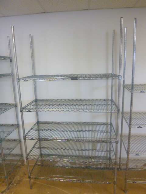 lot 95 image: Wire Shelving