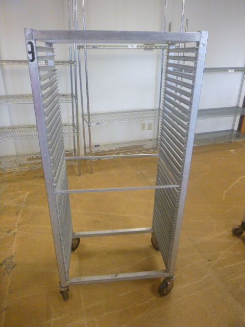 lot 116 image: Sheet Pan Rack on Casters