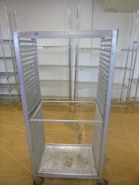 lot 117 image: Sheet Pan Rack on Casters