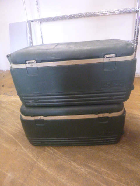 lot 140 image: 2 Igloo Coolers