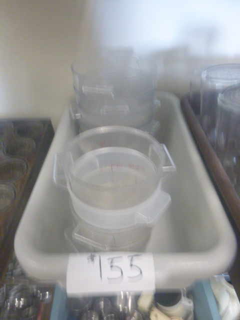 lot 155 image: 9 Cambro Containers