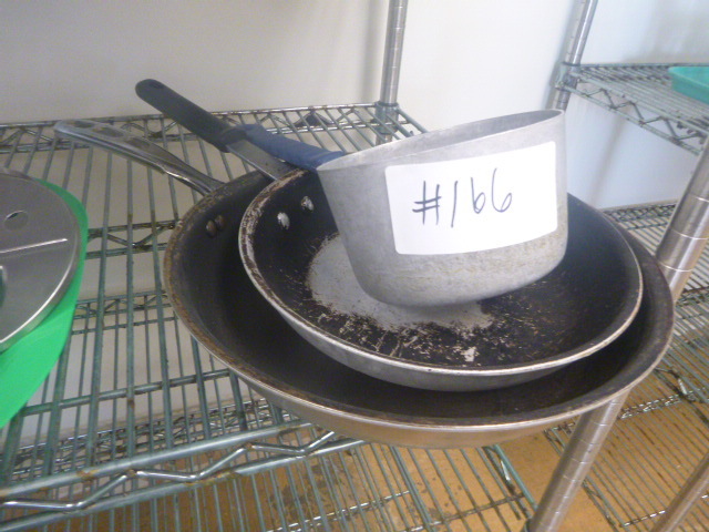 lot 166 image: 2 Frying Pans