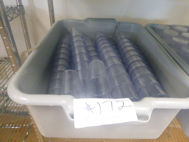 lot 172 image: 125 Juice Glasses