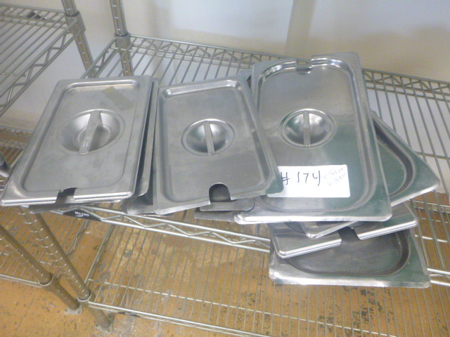 lot 174 image: Stainless Lids