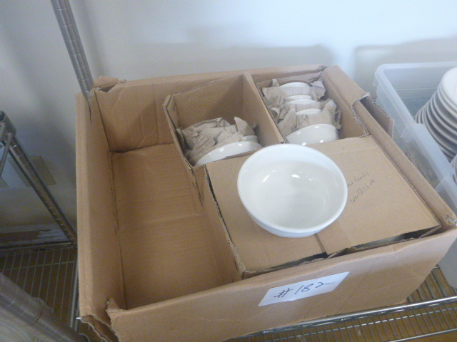 lot 182 image: 20 NEW World China Bowls.