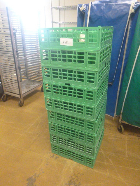 lot 189 image: 9 Dishwasher Glass Racks