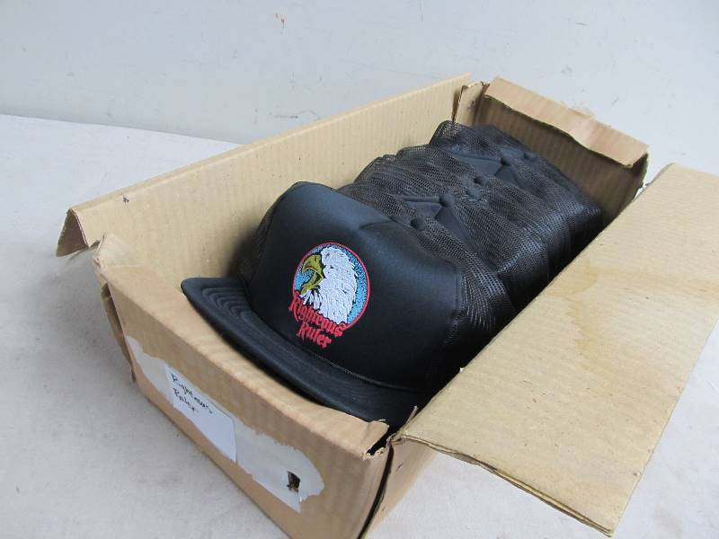 lot 59 image: Lot of NOS Vintage RIGHTEOUS RULER Snapback Trucker Hats
