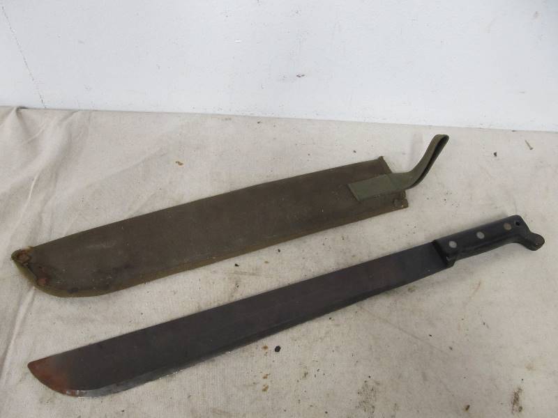 lot 94 image: Original WW2 1943 US Machete
