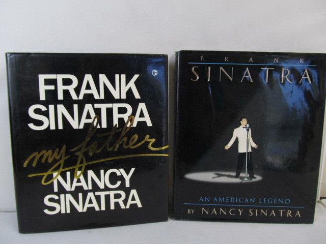 lot 77 image: Pair of Hardcover FRANK SINATRA Coffee Table Books