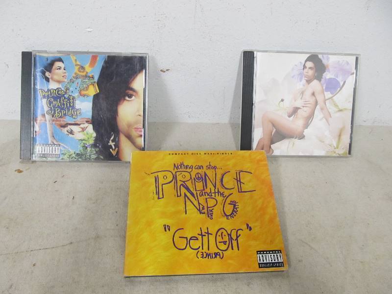 lot 164 image: Group of PRINCE CDs 