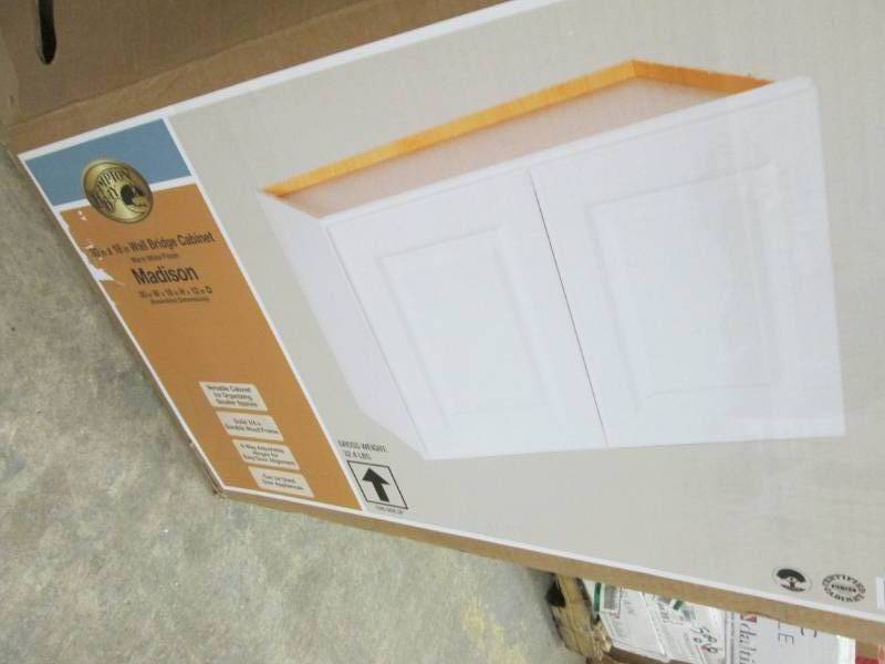 Hampton Bay Madison Warm White Wall...